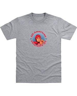 Park Fields Pierce Archive All American Athletic T-Shirt - Grey