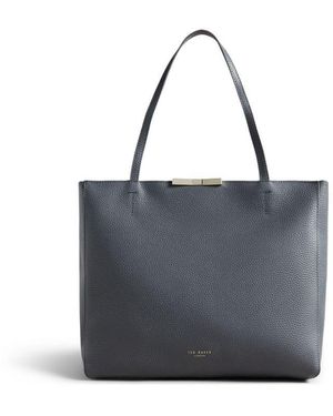 Ted Baker Clarkia Soft Grain Faceted Bar Shopper Bag - Multicolour