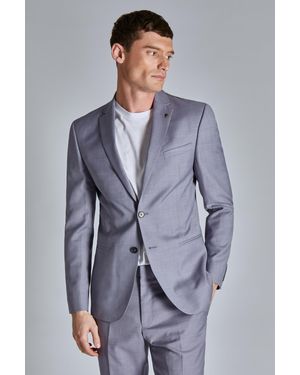 Ted Baker Tucana Mauve Sharkskin Jacket - Blue