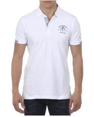 Ufford & Suffolk Polo Club Short Sleeves Us025 Cotton - White