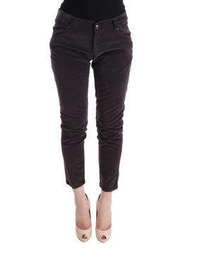 Ermanno Scervino Velours Rechte Pantalon - Blauw