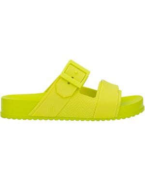 Melissa Cosy Connection Slide - Yellow