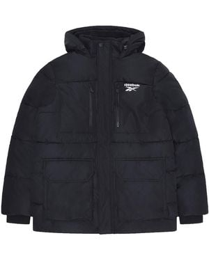 Reebok Puffer Parka Jacket - Blue