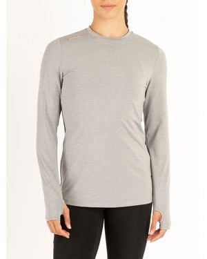 Luke 1977 Long Core Longsleeve Gym T-Shirt - Grey