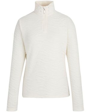 Dare 2b Ladies Glamourize Iii Quilted Quarter Zip Midlayer Morn) - White