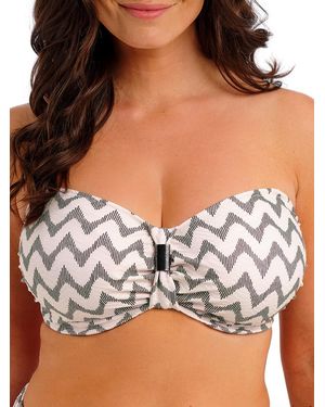 Fantasie Vanuatu Bandeau Bikini Top - Brown