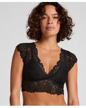 Hunkemöller Bralette Posie - Zwart