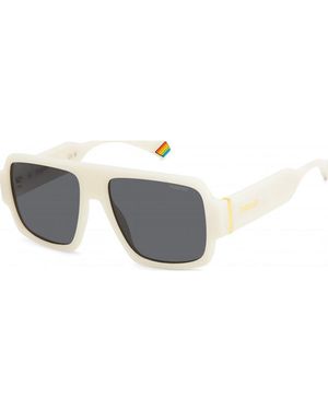 Polaroid Pld 6209 55 Vk6 Sunglasses - White