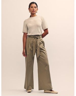 Nobody's Child Nobodys Stevie Wide Leg Trousers - Natural