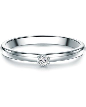 Tresor 1934 Trilani Sterling Ring - Blue