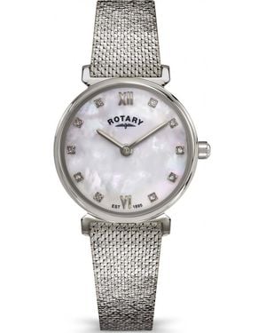 Rotary Rlb10021-07 Ladies Core 1895 Watch - Grey