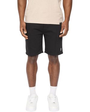 Crosshatch Bardon Casual Shorts - Black