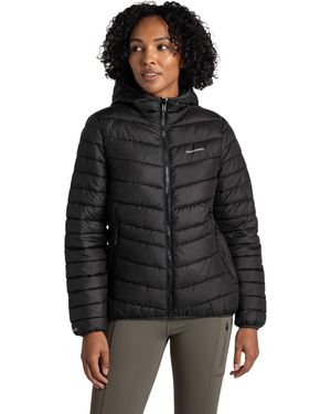 Craghoppers Ladies Compresslite Ix Insulated Hooded Jacket - Black