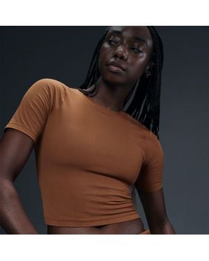Nike Zenvy Rib Top - Black