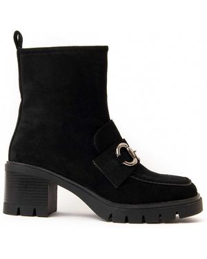 Montevita Heel Ankle Boot Vareli - Black
