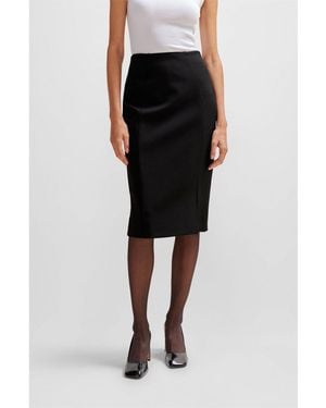 BOSS Vukeva Pencil Skirt - Black