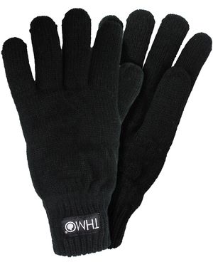 THMO Volledige Vinger Handschoenen Met Thinsulate Voering - Zwart