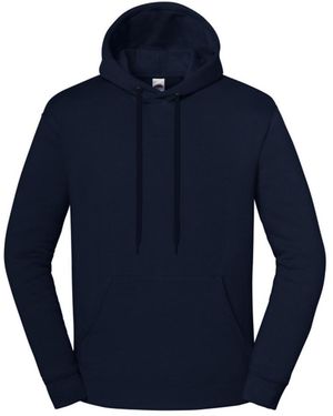 Fruit Of The Loom Adult Iconic Premium Hoodie (Deep) - Blue