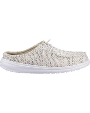 HEYDUDE Wendy Surf Baja Mules - Black