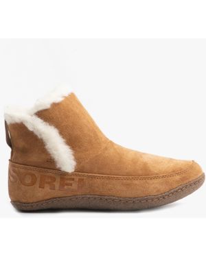 Sorel Nakiska Slippers Camel/Natural - Brown