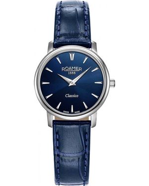 Roamer 971857-41-45-05 Ladies Classico Watch - Blue