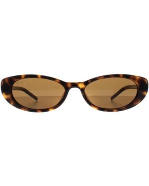 Gucci Cat Eye Havana Gg1680S - Brown