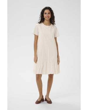 Saint Tropez Jurk Robinsz Jurk A-Shape - Naturel