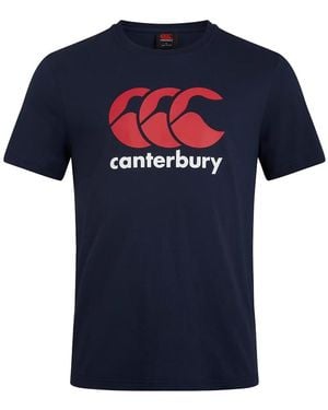 Canterbury Classic T-Shirt Cotton - Blue