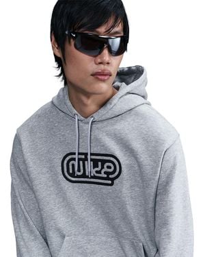 Nike M Nk Clb Ft Hd - Grey