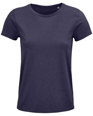 Sol's Organic Cotton Crew Neck Tee - Blue