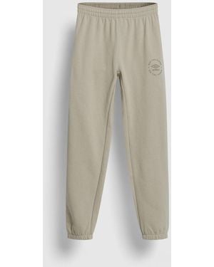 Umbro Relaxed Fit Jogging Bottoms (Pelican) - Natural