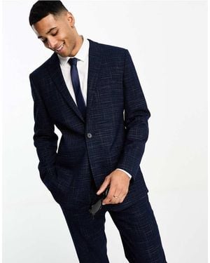 ASOS Slim Suit Jacket - Blue