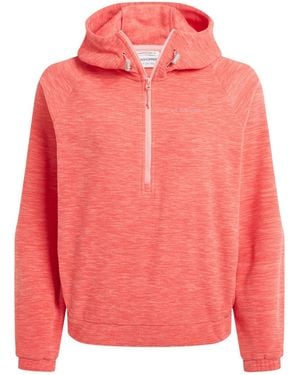 Craghoppers Ladies Esk Half Zip Fleece Top Reef) - Pink