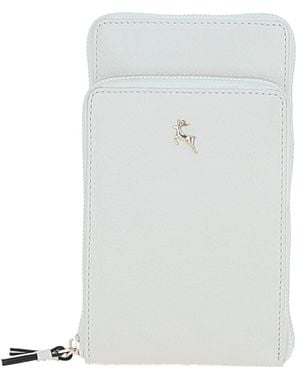 Ashwood Leather 'Incanto Cuoio' Crossbody Phone Bag - White