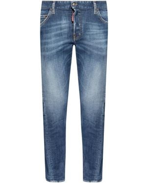 DSquared² Sexy Twist Jeans Cotton - Blue