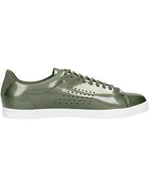 Le Coq Sportif Charline Coated Trainers Leather - Green