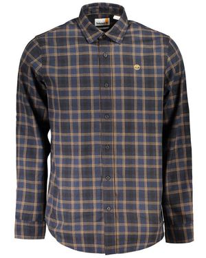 Timberland Tartan Regular Fit Cotton Shirt - Grey