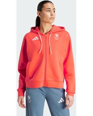 adidas Originals Team Gb Hoodie - Red