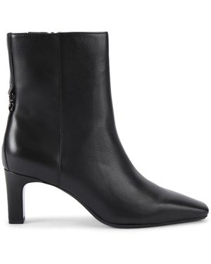 KG by Kurt Geiger Leather Tommy Boots - Black