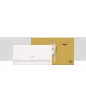 Paul Costelloe Accra Leather Purse - Yellow