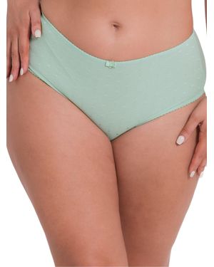 Curvy Kate Victory Polka Dot Short - Green
