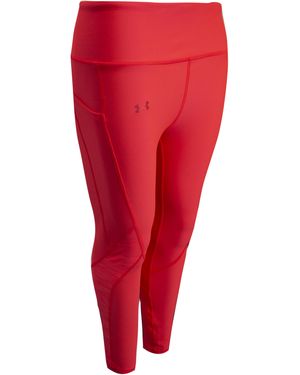 Under Armour C&S Jacquard Ankle Crop Leggings Tight 1351709 628 - Red