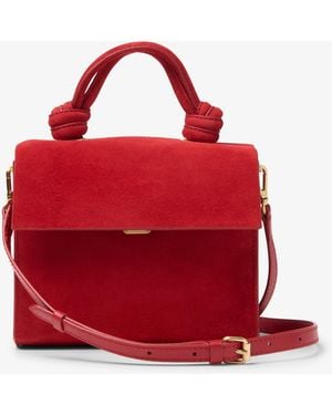 Clarks Roslyn Ritzy Suede Bags - Red