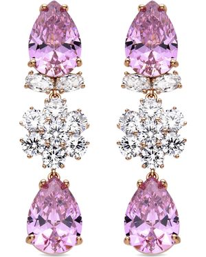Luxenter Onpy Gouden Oorbellen - Roze