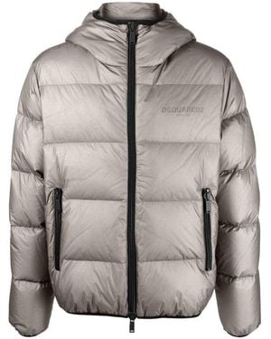 DSquared² Down Jacket Nylon - Grey