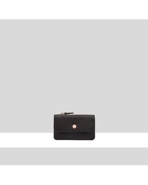 Paul Costelloe Isla Leather Purse - Black