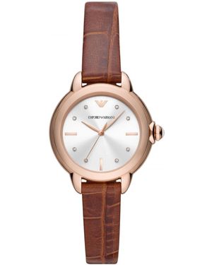Emporio Armani Mia Watch Ar11525 Leather (Archived) - Brown