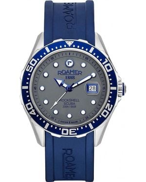 Roamer 867833-41-55-02 Rockshell Mark Iii Scuba Watch - Blue