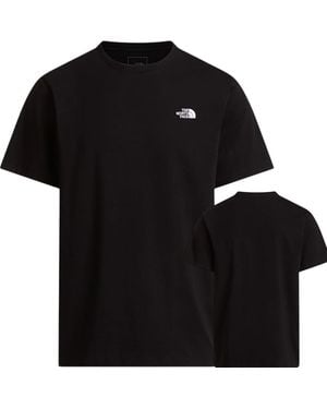 The North Face Evolution Embroidered Logo Simple Dome T Shirt Cotton - Black