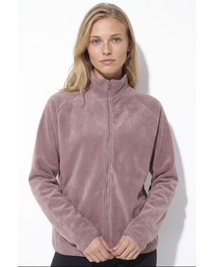 Busem Vrouwen Rits Cardigan - Paars